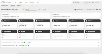 Job board page screenshot